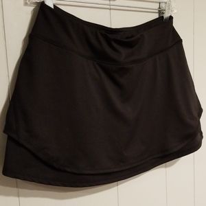 Tek Gear Dry Tek black skort size M